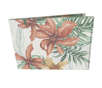 dobra - Carteira Old is Cool - Floral Tropical