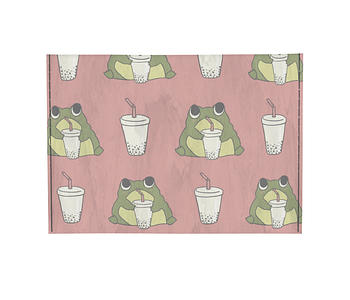 dobra - Porta Cartão - Bubble Tea Frog