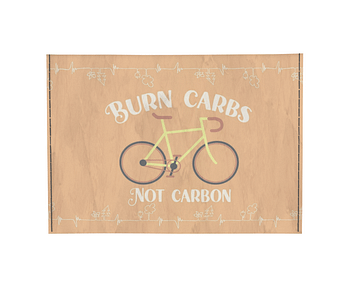 dobra - Porta Cartão - Burn carbs not carbon - Ciclismo