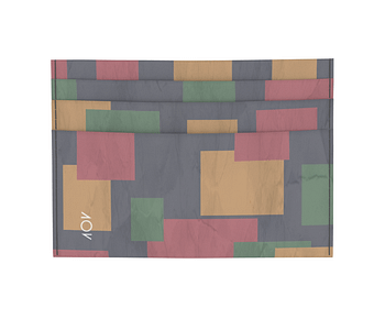 dobra - Porta Cartão - Aleatório, Quadrado e Colorido