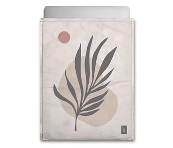 dobra - Capa Notebook - minimalist leaf art