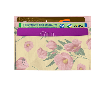 dobra - Porta Cartão - Flores de Verão