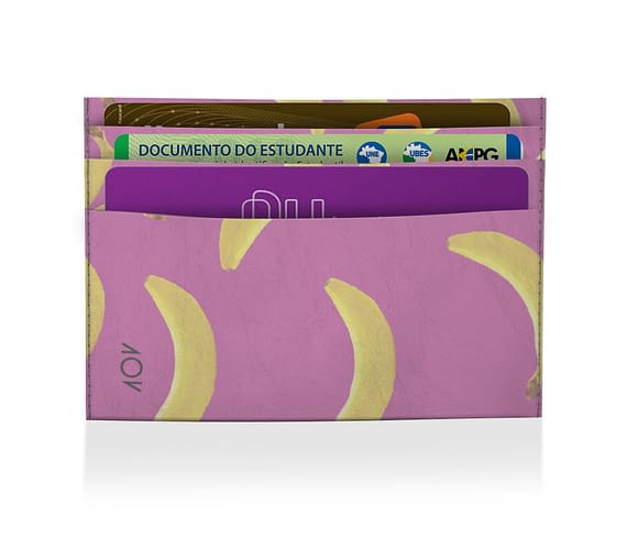 porta cartão plátanos