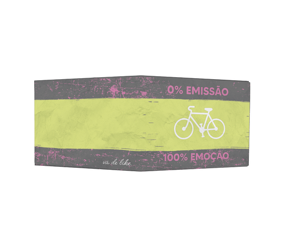 dobra - Nova Carteira Clássica - 100% Emoção - Ciclismo