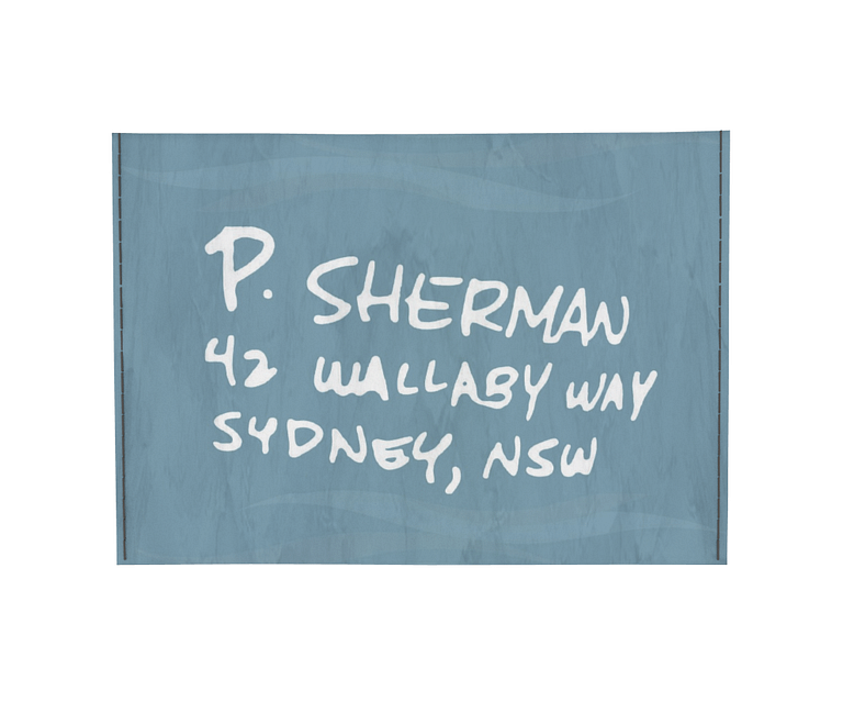 dobra - Porta Cartão - P. Sherman 42 Wallaby Way Sydney, NSW