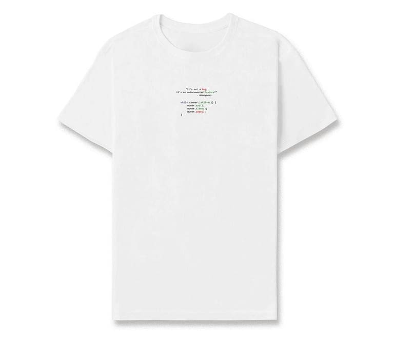 dobra - Camiseta Estampada - programador viciado