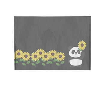 dobra - Porta Cartão - Panda Sunflowers