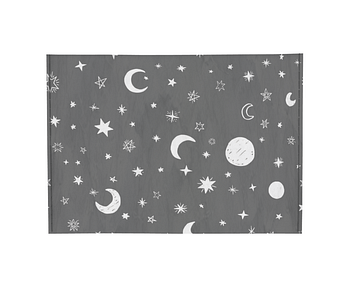 dobra - Porta Cartão - Black Moon and Stars