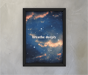 dobra - Quadro - Breathe Deeply