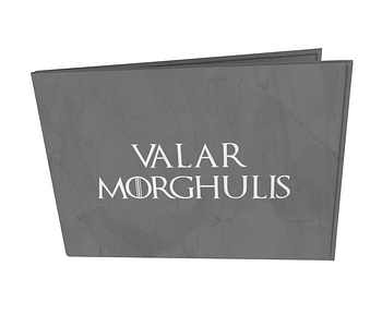 dobra - Carteira Old is Cool - Valar Morghulis