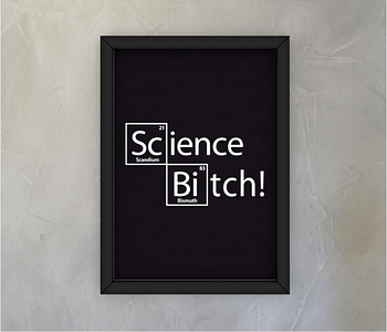 dobra - Quadro - Science Bitch!