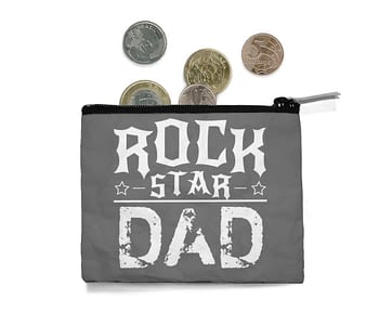 dobra - Porta Moedas - Rock Star Dad