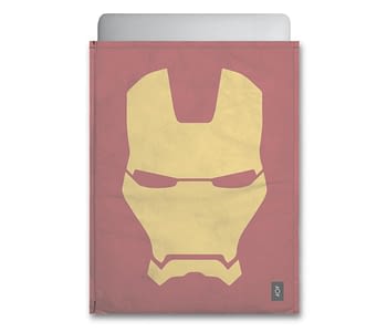 dobra - Capa Notebook - Minimalist Iron Man
