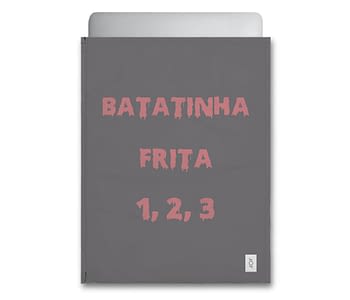dobra - Capa Notebook - BATATINHA FRITA 1, 2, 3