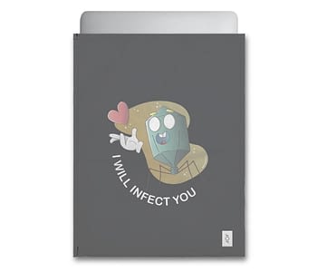 dobra - Capa Notebook - I WILL INFECT YOU