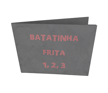 dobra - Nova Carteira Clássica - BATATINHA FRITA 1, 2, 3