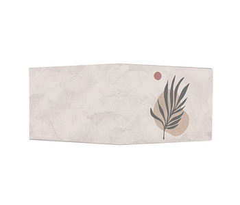 dobra - Nova Carteira Clássica - minimalist leaf art