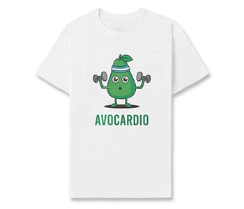 dobra - Camiseta Estampada - Avocardio: O abacate fitness