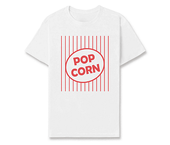 dobra - Camiseta Estampada - pop corn