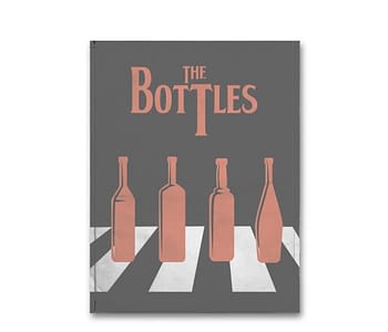 dobra - Capa Notebook - The Bottles