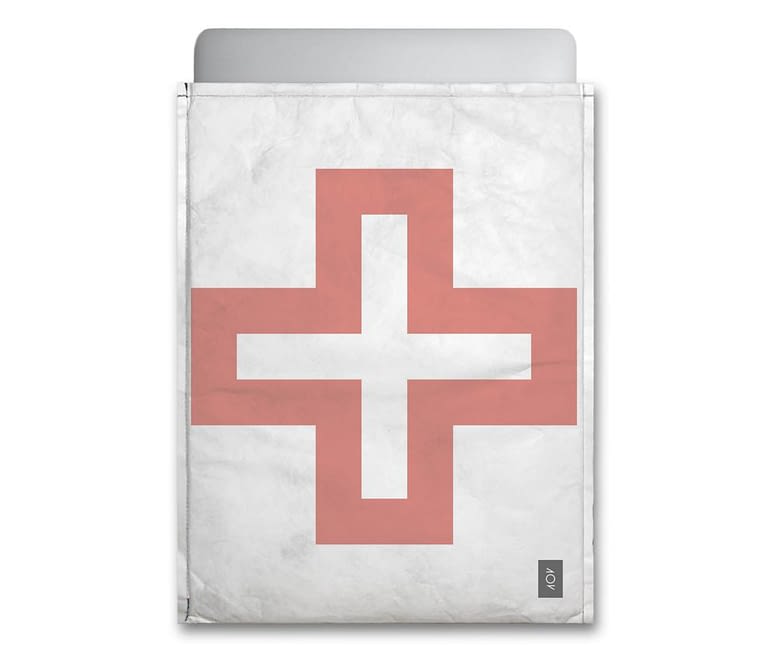 dobra - Capa Notebook - Cruz Vermelha