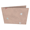 dobra - Nova Carteira Clássica - Delicate Triangles
