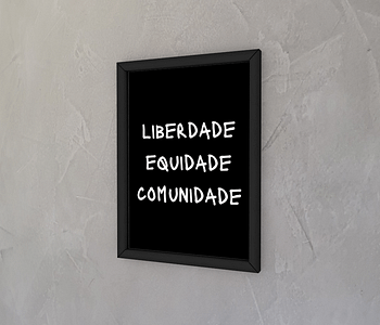 dobra - Quadro - revolução brasileira - preto