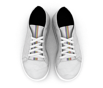 dobra - Tênis - LGBT Pride - Minimalist White