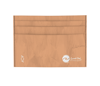 dobra - Porta Cartão - estampa surf laranja