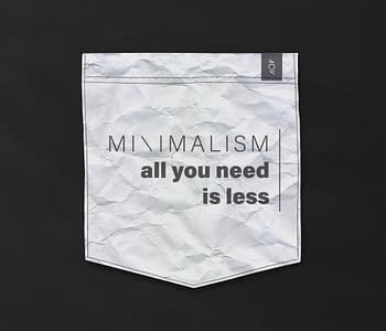 dobra - Bolso - MINIMALISM - all you need is less