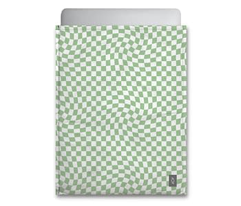 dobra - Capa Notebook - Warped Check Verde