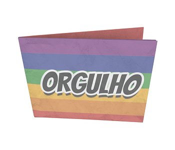 dobra - Nova Carteira Clássica - Orgulho LGBTQ+