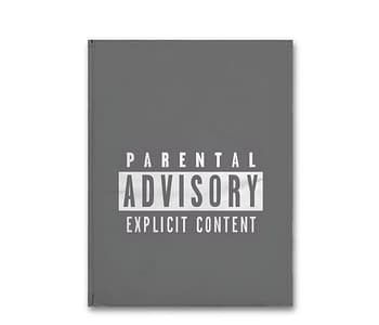 dobra - Capa Notebook - Parental Advisory