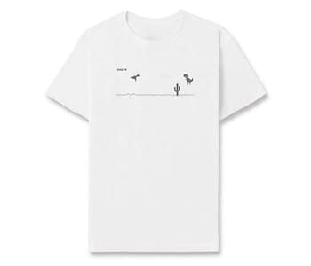 dobra - Camiseta Estampada - Sem Dinheiro - Dinossauro