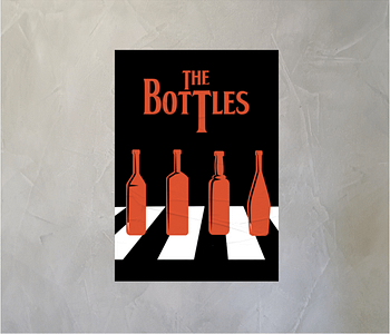 dobra - Lambe Autoadesivo - The Bottles