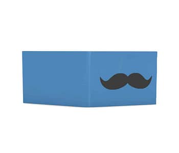 dobra mustache azul