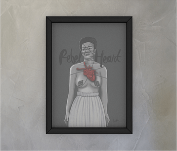 dobra - Quadro - Frida Rebel Heart