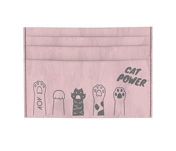 dobra - Porta Cartão - Pink Cat Power