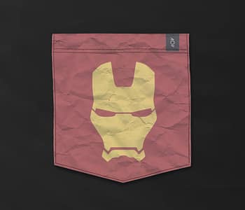 dobra - Bolso - Minimalist Iron Man