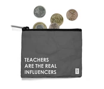dobra - Porta Moedas - Teachers are the real influencers