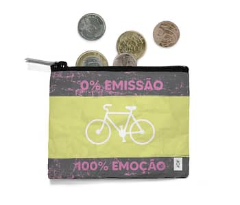 dobra - Porta Moedas - 100% Emoção - Ciclismo