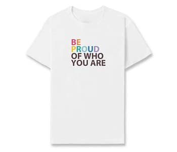dobra - Camiseta Estampada - Be Proud Of Who You Are