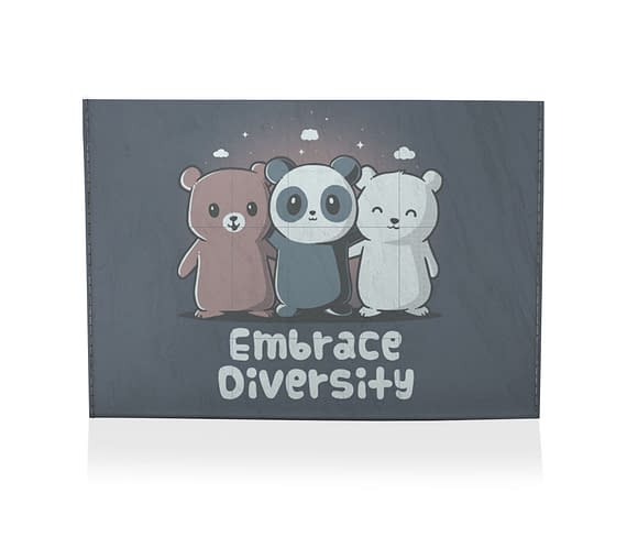 dobra porta cartão embrace diversity