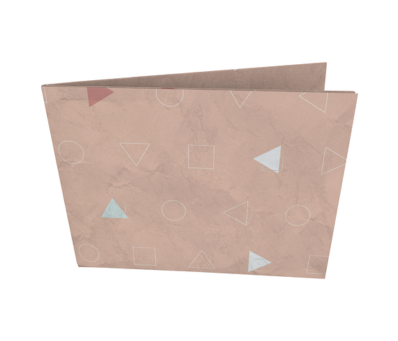 dobra - Nova Carteira Clássica - Delicate Triangles
