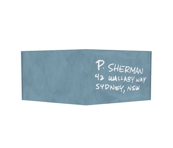 dobra - Carteira Old is Cool - P. Sherman 42 Wallaby Way Sydney, NSW