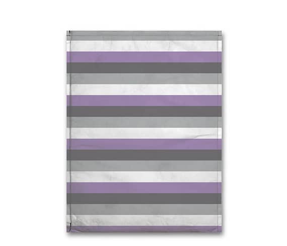 dobra - Capa Notebook - Bandeira Assexual