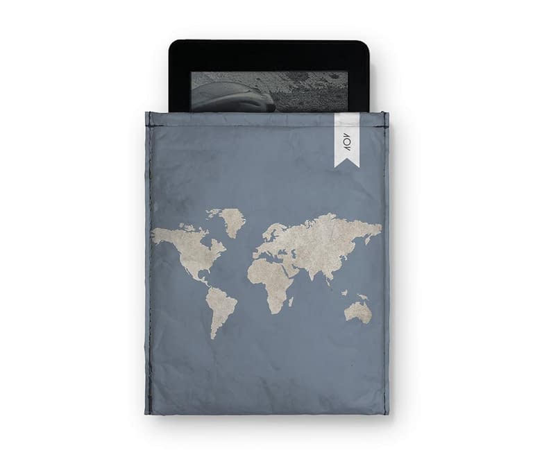 dobra - Capa Kindle - mapa mundi azulzão