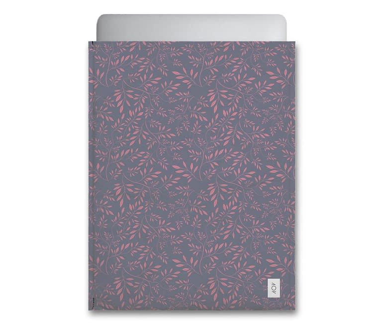 dobra - Capa Notebook - sueka floral galho azul