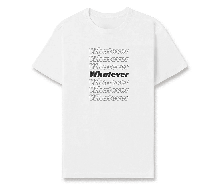 dobra - Camiseta Estampada - Whatever