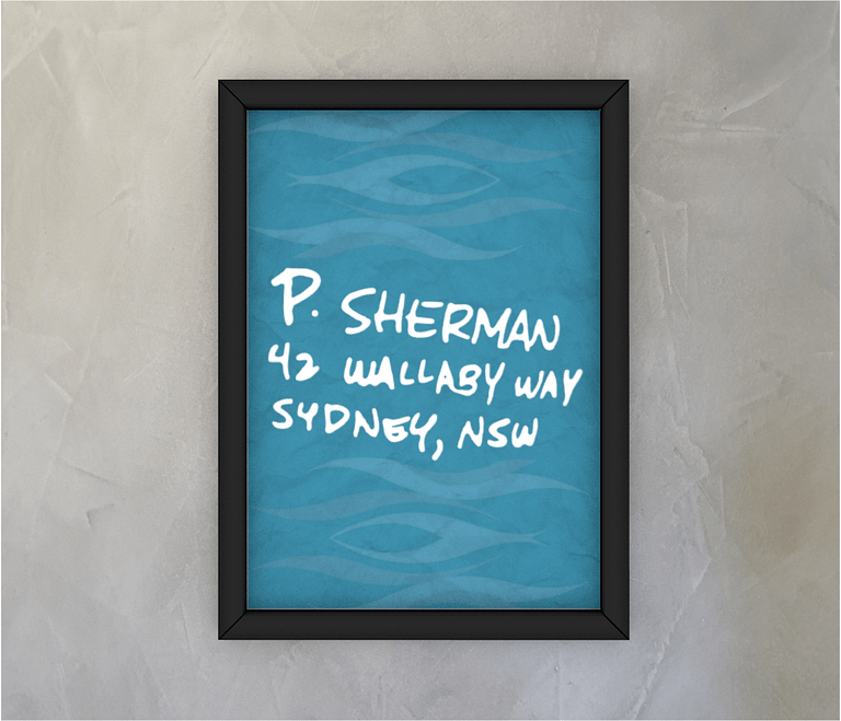 dobra - Quadro - P. Sherman 42 Wallaby Way Sydney, NSW